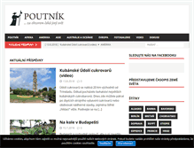 Tablet Screenshot of poutnik.cz